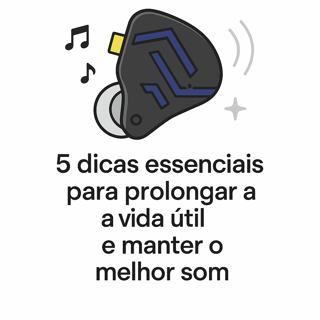 Dicas essenciais para fazer seus fones KZ durarem mais e soarem ainda melhores
