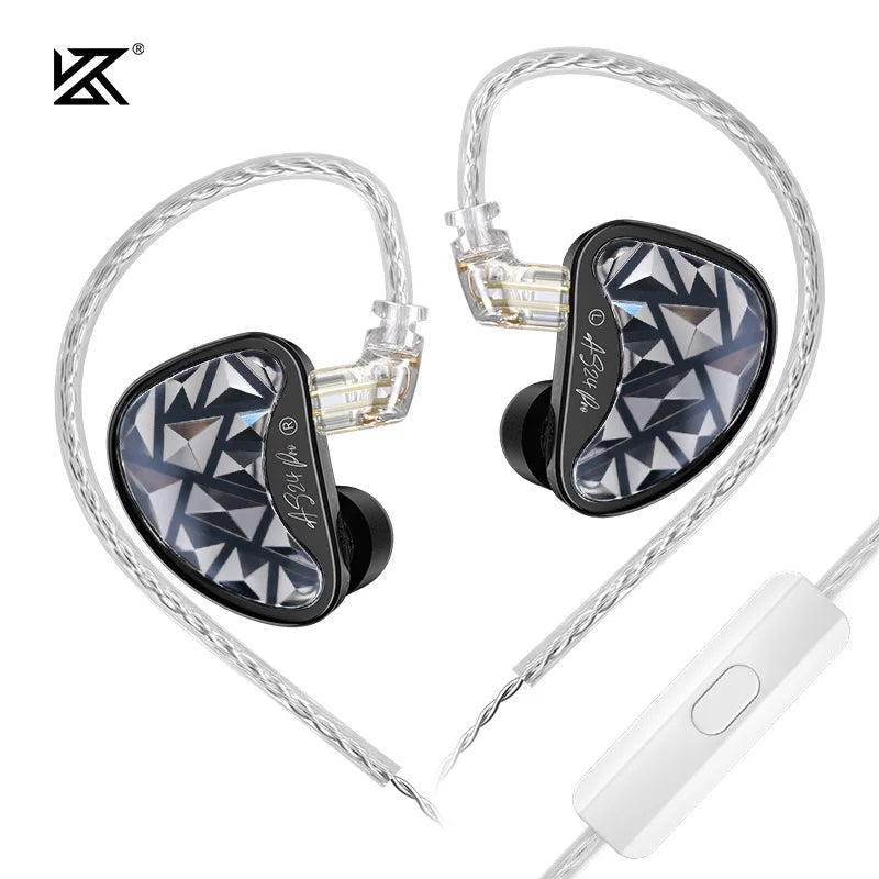 Novo KZ AS24 PRO - 24 Drivers HiFi Profissionais