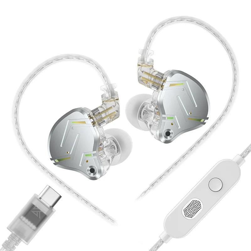 KZ ZST Pro X — Fone Intra-Auricular Híbrido com Driver Duplo