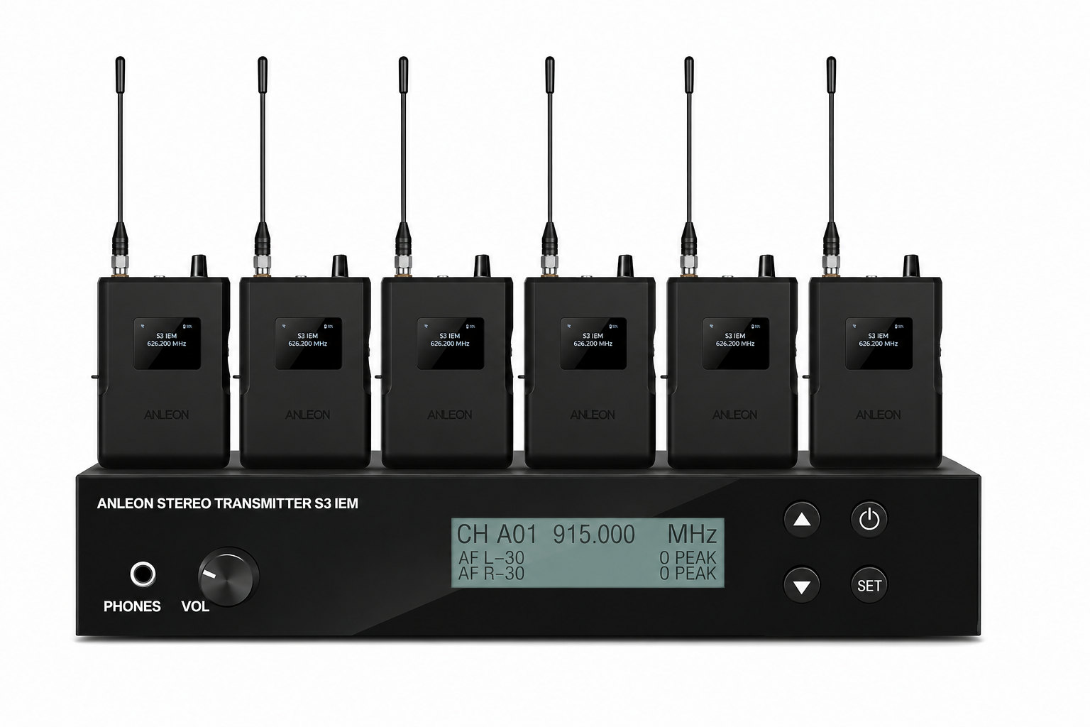 Anleon S3D – Monitor In-Ear Sem Fio Estéreo Profissional
