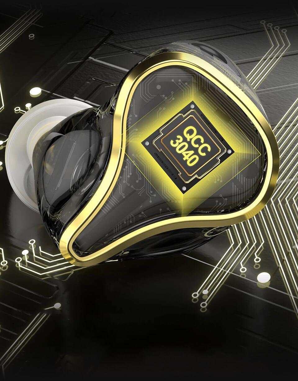 Fone Bluetooth 5.2 TWS KZ SK10 PRO - Kz Music Store