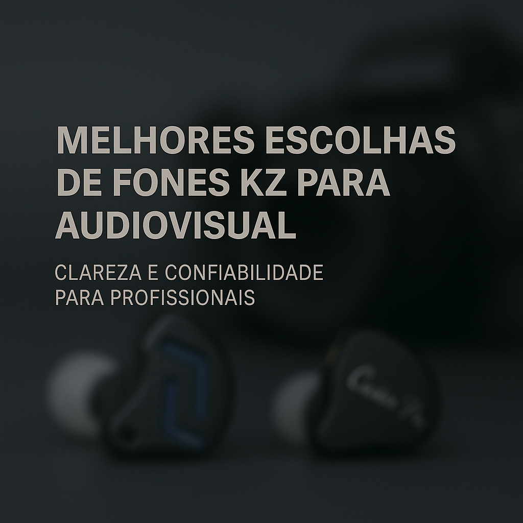 Melhores Escolhas de Fones KZ para Audiovisual: Clareza e Confiabilidade para Profissionais