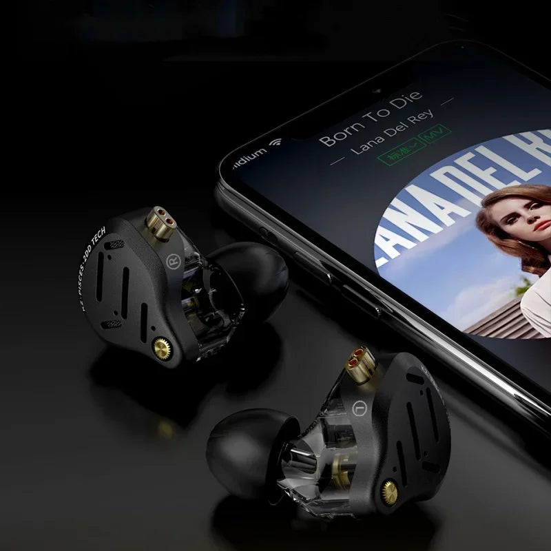 KZ Pisces – Fone de Ouvido com Drivers Dinâmicos Duplos