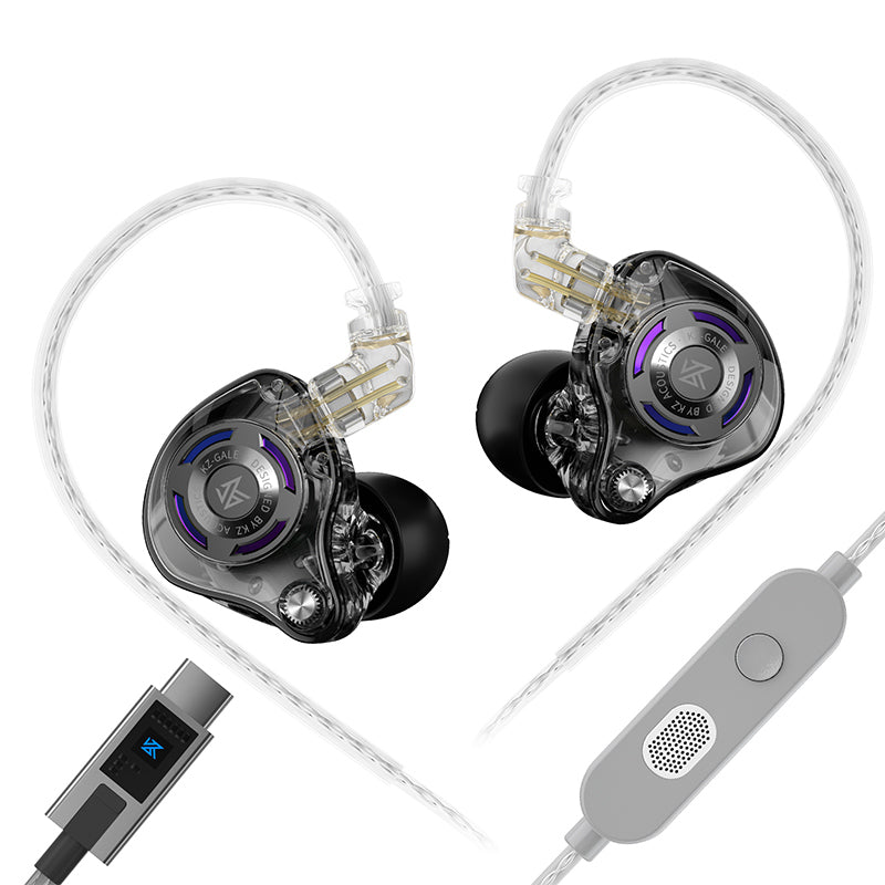 Novo KZ Gale - Fone In-ear Gamer HiFi Profissional