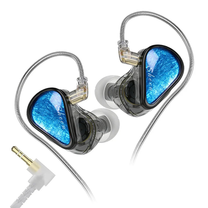 KZ Sheen — Fone In-Ear Hi-Fi com Drivers Dinâmicos Duplos