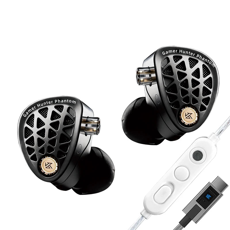 KZ Phantom – Fone in-ear Flagship Hi-Fi para Gamers