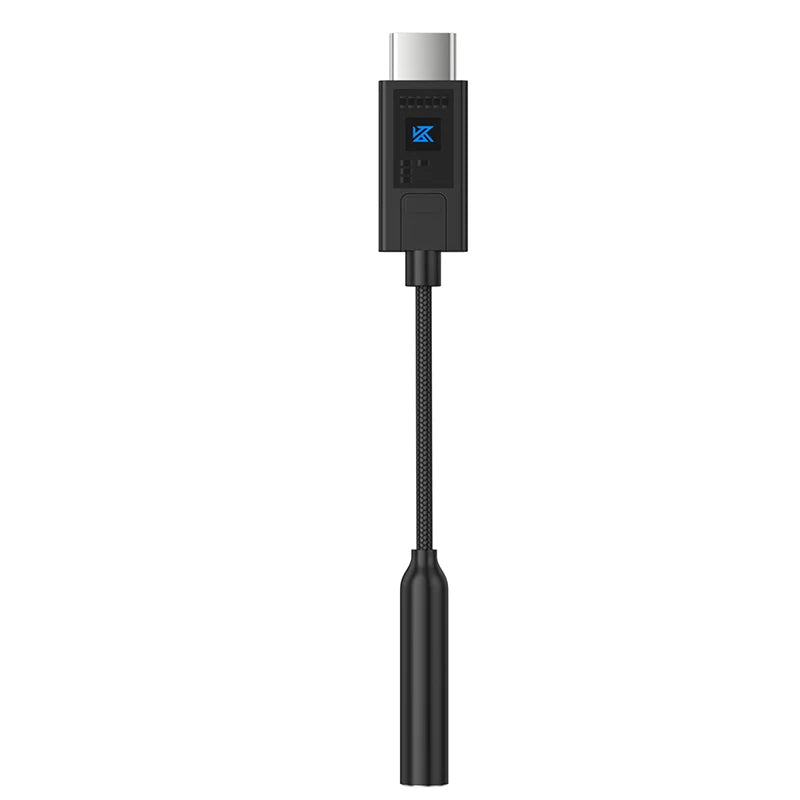 Adaptador USB Tipo-C para P2 fêmea (3.5mm) KZ AM02 DAC
