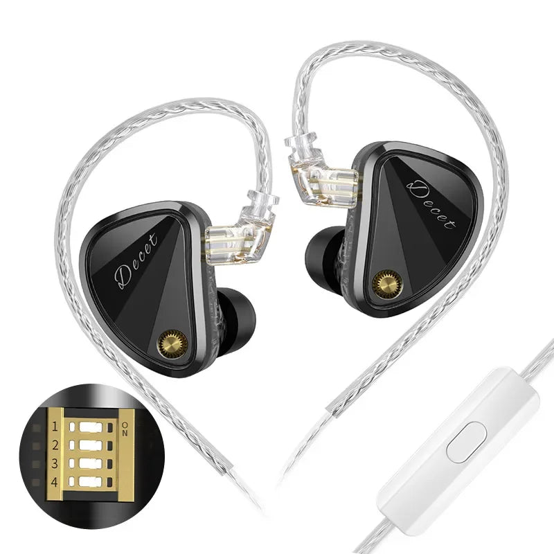 KZ Decet – Fone In-Ear de 10 Drivers Dinâmicos