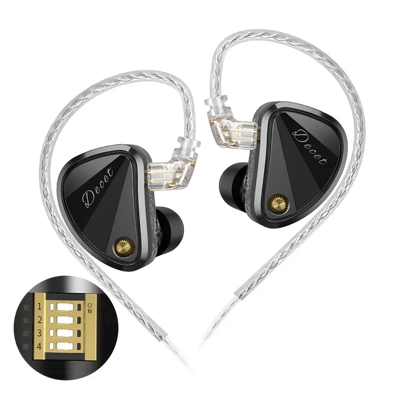 KZ Decet – Fone In-Ear de 10 Drivers Dinâmicos