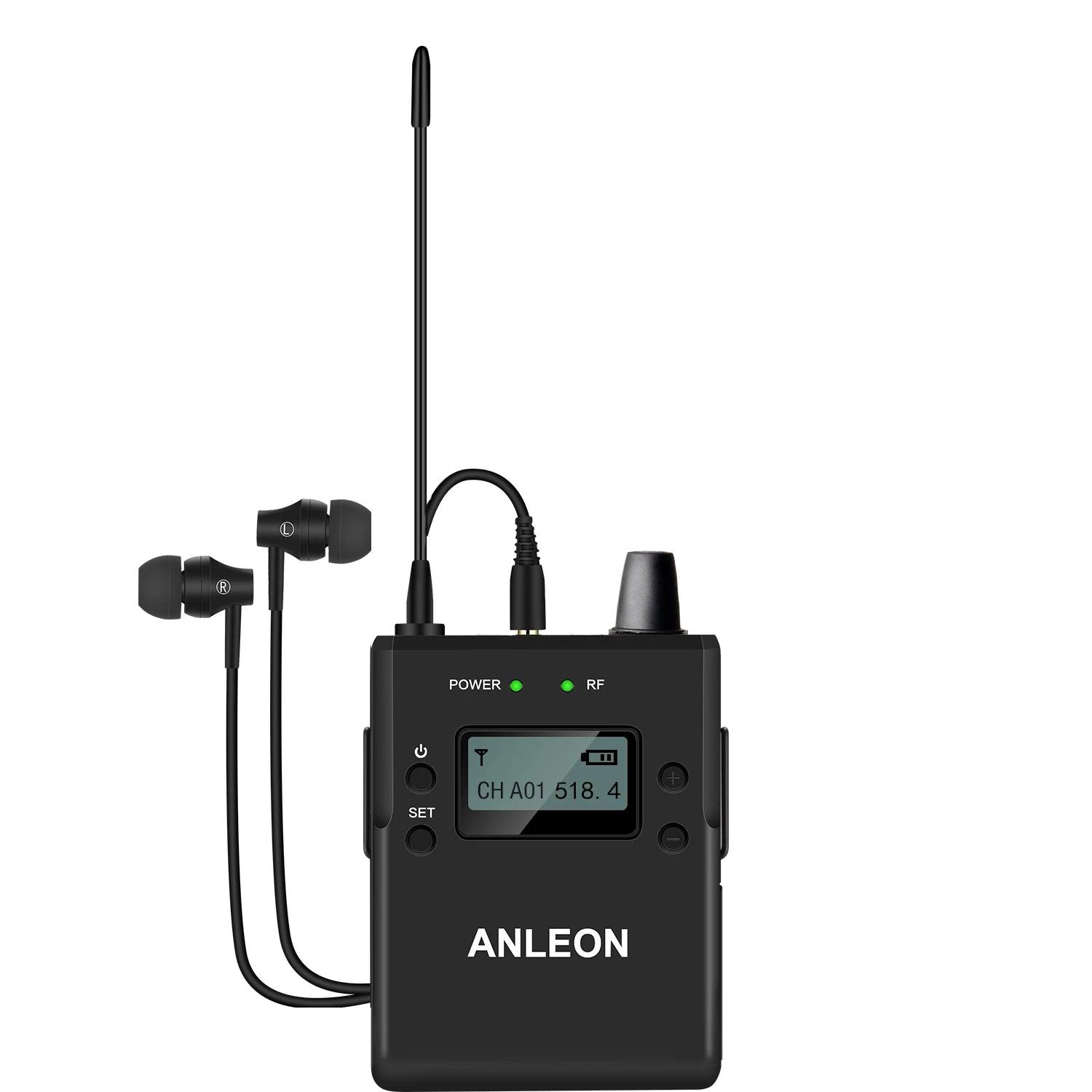ANLEON S3 – Monitor In-Ear Sem Fio Estéreo Profissional para Músicos