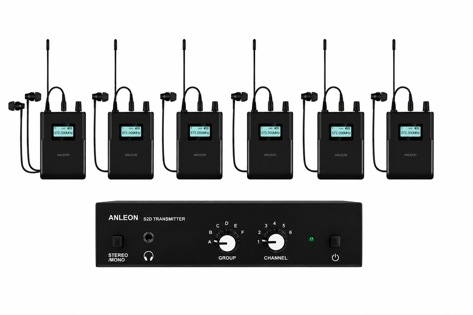 Anleon S2D – Sistema de Monitor In-Ear Sem Fio Estéreo Profissional