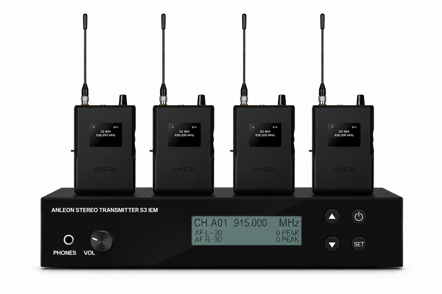 Anleon S3D – Monitor In-Ear Sem Fio Estéreo Profissional