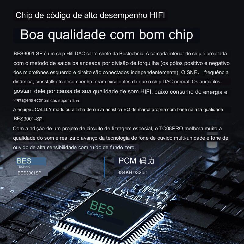 Cabo KZ USB-C Banhado a Prata Chip DAC - KZ Music Store