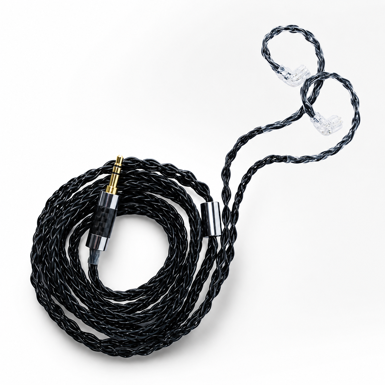 GK L200-8 — Cabo Upgrade Premium Banhado a Prata de 8 Fios
