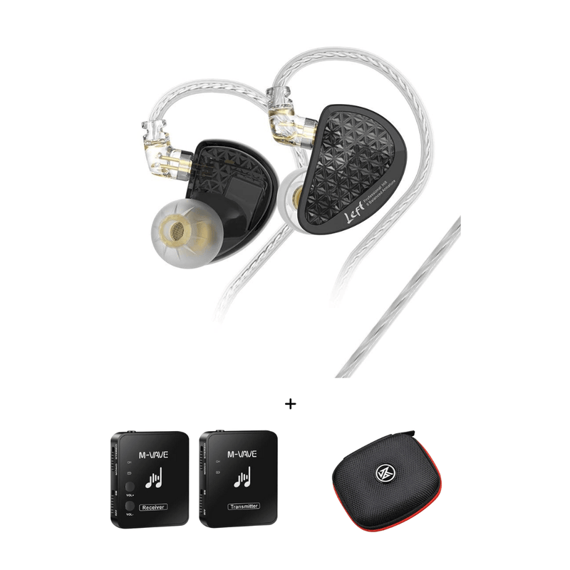 Combo para retorno de palco mateuzinhu plus fone de ouvido in-ear as16 pro mvave