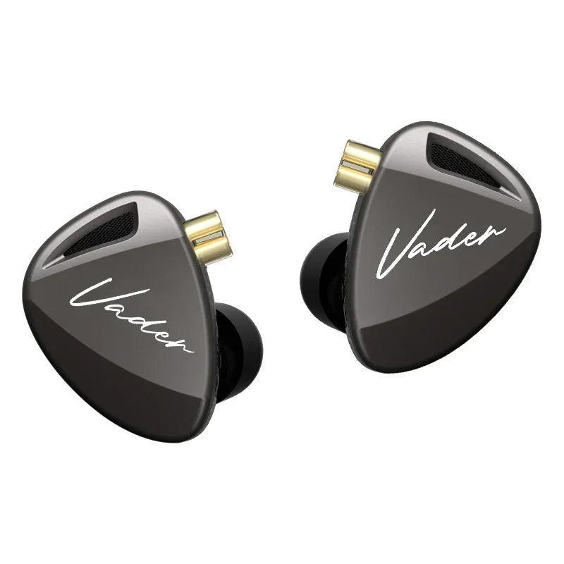 Fone de ouvido in-ear driver triplo KZ Vader - KZ Music Store