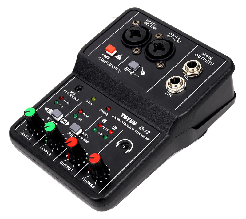 Interface de áudio TEYUN Q-12 - KZ Music Store