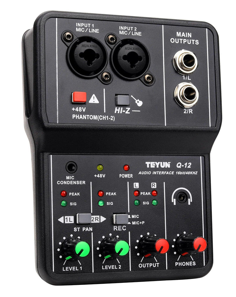 Interface de áudio TEYUN Q-12 - KZ Music Store